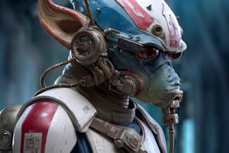 do sci fi star wars character for you