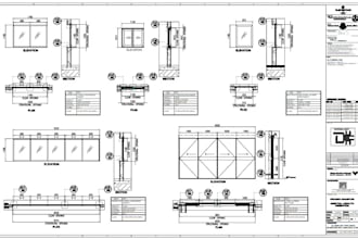 quickly prepare aluminium door window shop drawings