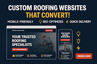 commercial roofing leads roofing landing page roofing contractor website