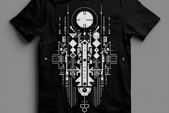 make a typographic streetwear t shirt design