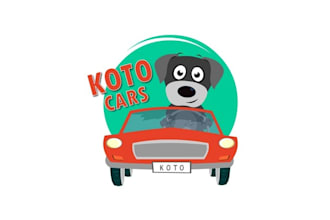 design unique generation car buying logo