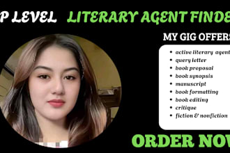 scout literary agent write query letter critique fiction nonfiction, manuscript