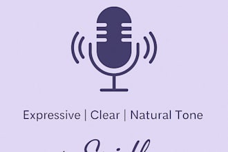 record natural and expressive voiceovers
