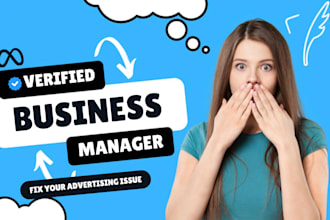 create fresh verified fb bussiness manager and ads account