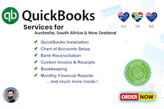 setup your quickbooks files, do bookkeeping and inventory management