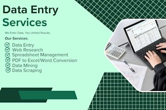 do leadgenration,data entry,data scraping,copy paste