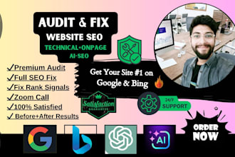 seo audit and expert in technical se o, google search console