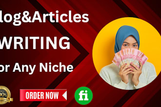 write any blog or article on food or healt
