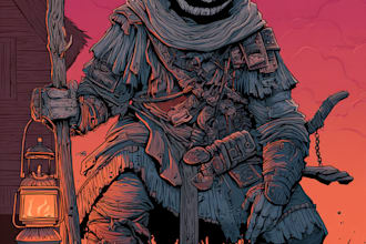 do fantasy horror and fantasy horror character art