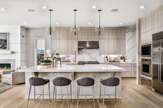 design 3d commercial kitchen, hotel 2d layout, restaurant interior,lounge render