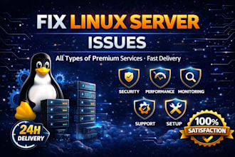 fix and manage your linux server, AWS, nginx, apache issues
