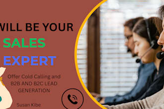 be your sales expert