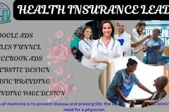 generate life insure leads, insurance website, health insurance ads sales funnel