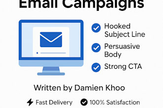 write high converting email marketing campaigns and autoresponders