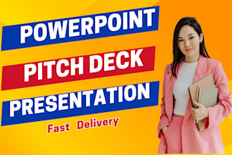 create powerpoint presentation design sales business investor pitch deck slides