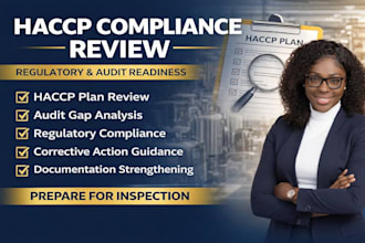 review, update your haccp plan for audit rediness and regulatory compliance