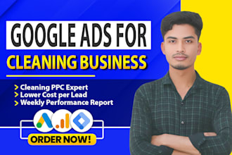 do google ads PPC campaign for cleaning busniess