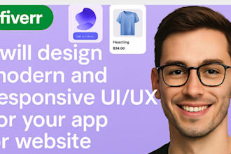 design sketchy wireframes and prototypes for website or app UI