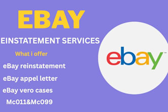 reinstate suspended ebay account