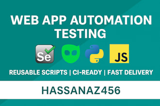 automate website and app testing using selenium and playwright