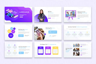 design crypto nft pitch deck for blockchain, web3,  power point presentation