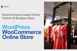 build a modern fashion and boutique woocommerce store