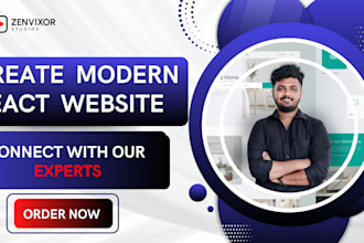create a custom website with advanced UI and animations
