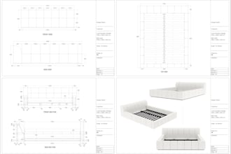 create technical drawings or furniture designs