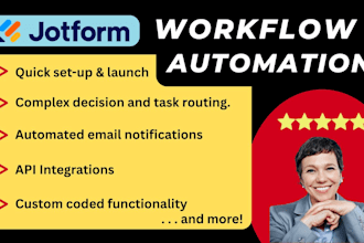 create your jotform workflow automation