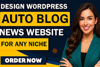 an autoblog or autopilot automated news website