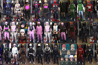 create custom fivem chain asset model, gun, cloth shop for gta v, fivem map, ped