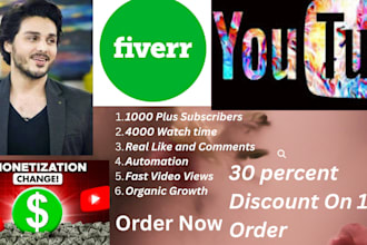 do channel promotion for complete youtube monetization, video promotion