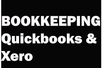 set up, catch up and do bookkeeping in quickbooks online
