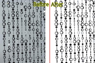 do handmade clipping path for 2 complex image