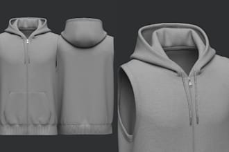 do 3d cloth 3d apparel 3d garment 3d sport mockup 3d uniform 3d shirt clo3d