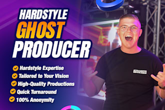 be your hardstyle producer, 1 day delivery