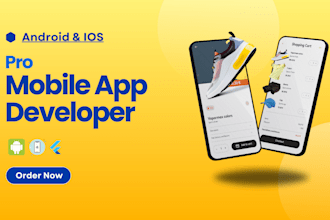 mobile app development, android ios app development, flutter app developer