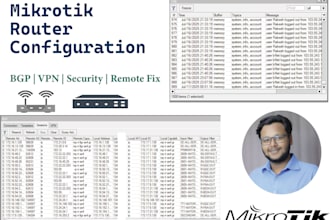 configure and troubleshoot mikrotik routeros devices