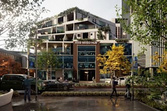 create photorealistic architectural renderings and animations using d5 or lumion