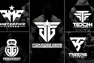 design modern,minimalist,fitness,gym and business logo design