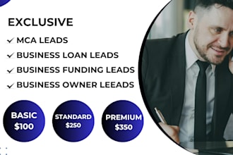 deliver mca live transfers, business funding loans, business loan leads