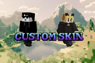 make a minecraft skin based on your character