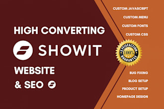 update showit, website design and redesign showit, customize showit website seo