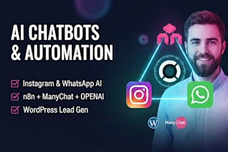 create instagram chatbot, n8n wordpress integration, whatsapp bot, n8n install
