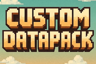 create a custom minecraft datapack for you