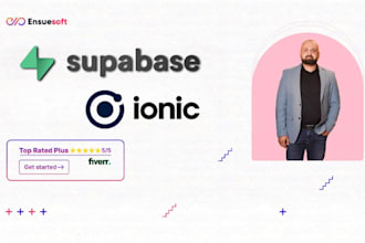 ionic angular supabase firebase app development expert