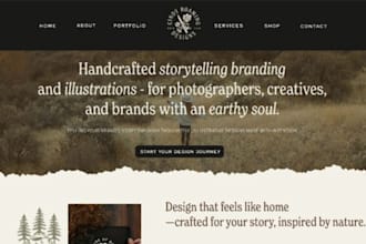 build local artisans website fashion shop handmade craft boutique portfolio site