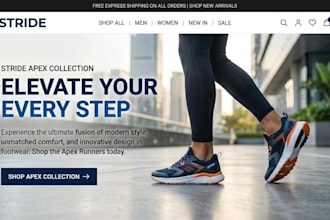 build footwear website footwear shopify store footwear store sneakers website