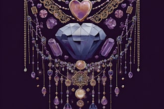 draw professional jewelry logo design and exclusive branding