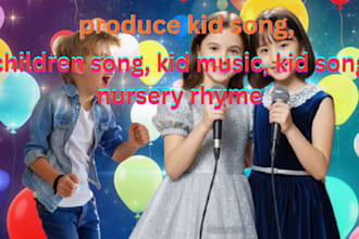 produce kid song, kid song, children song, kid music, kid song nursery rhyme